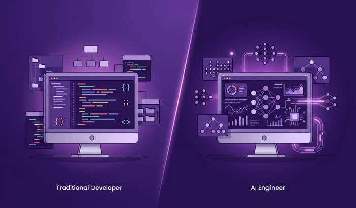 AI Engineers vs Traditional Developers: What's the Difference?