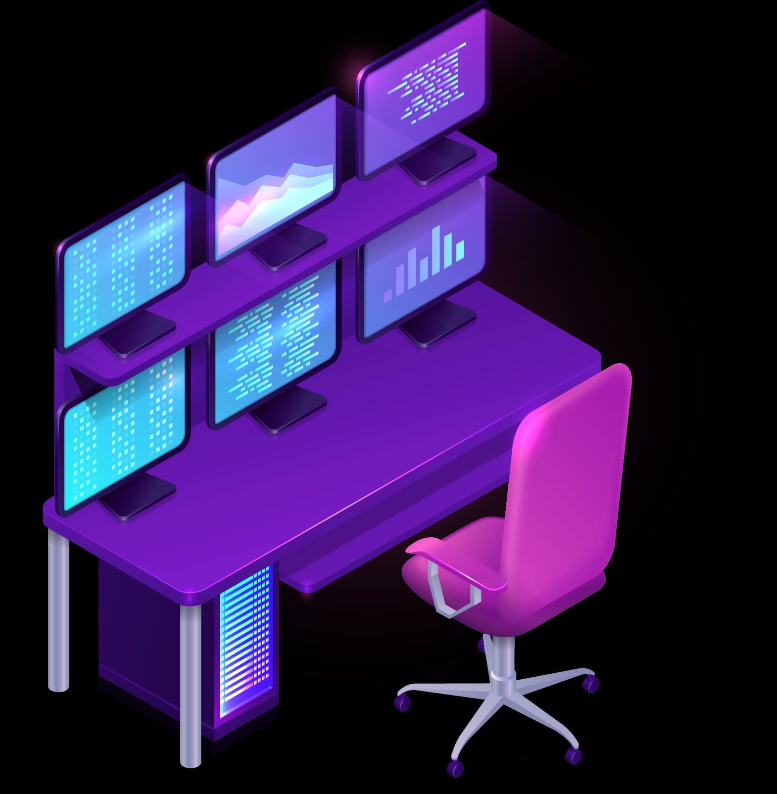 A live technical verification workspace with multiple assessment screens