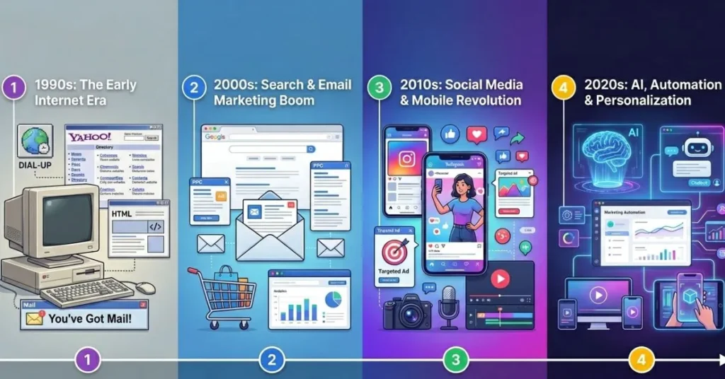 Digital Marketing History